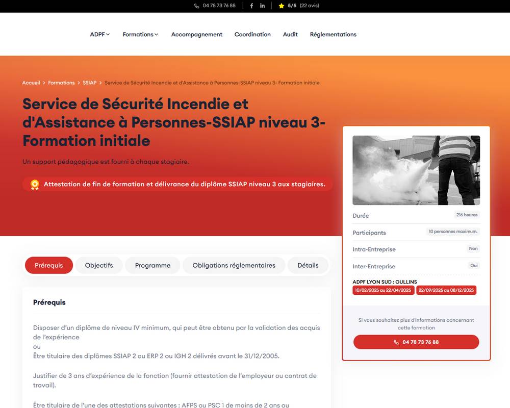 Fiche formation ADPF