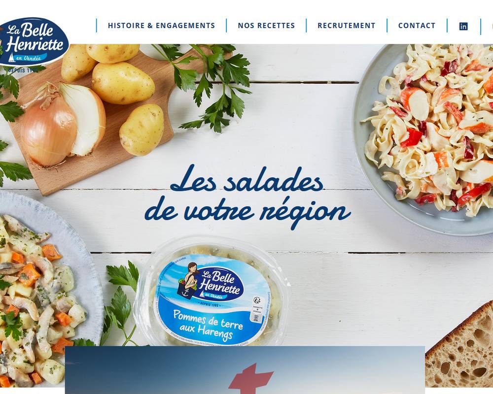 Site Internet La Belle Henriette