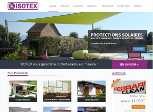 Site Internet société Isotex