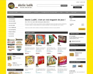 Site de vente en ligne Declic LudiK