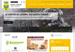 Site Internet de la mairie de Saint-Savin. www.mairie-st-savin.fr