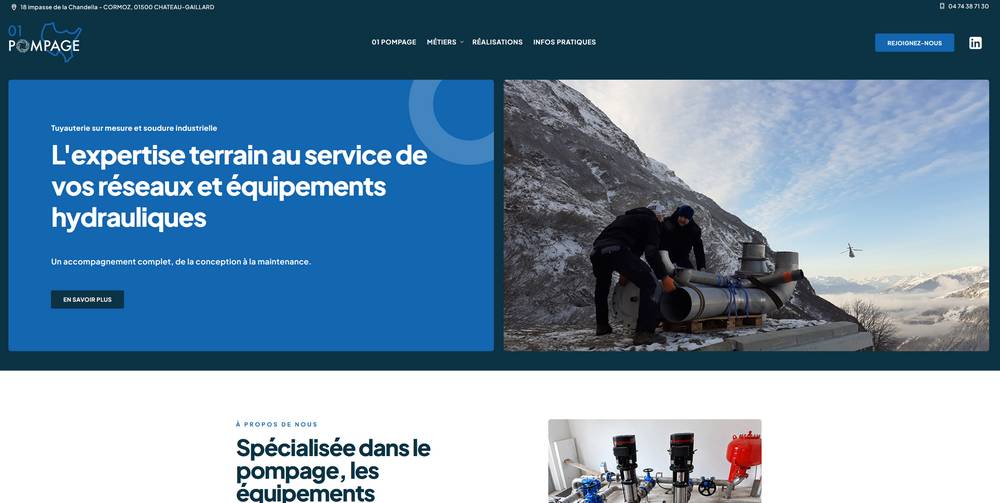 Site Internet 01 Pompage