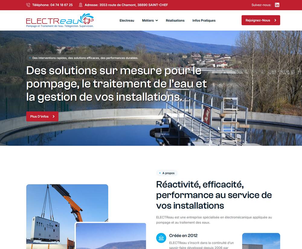 Site Internet pour Seafari
